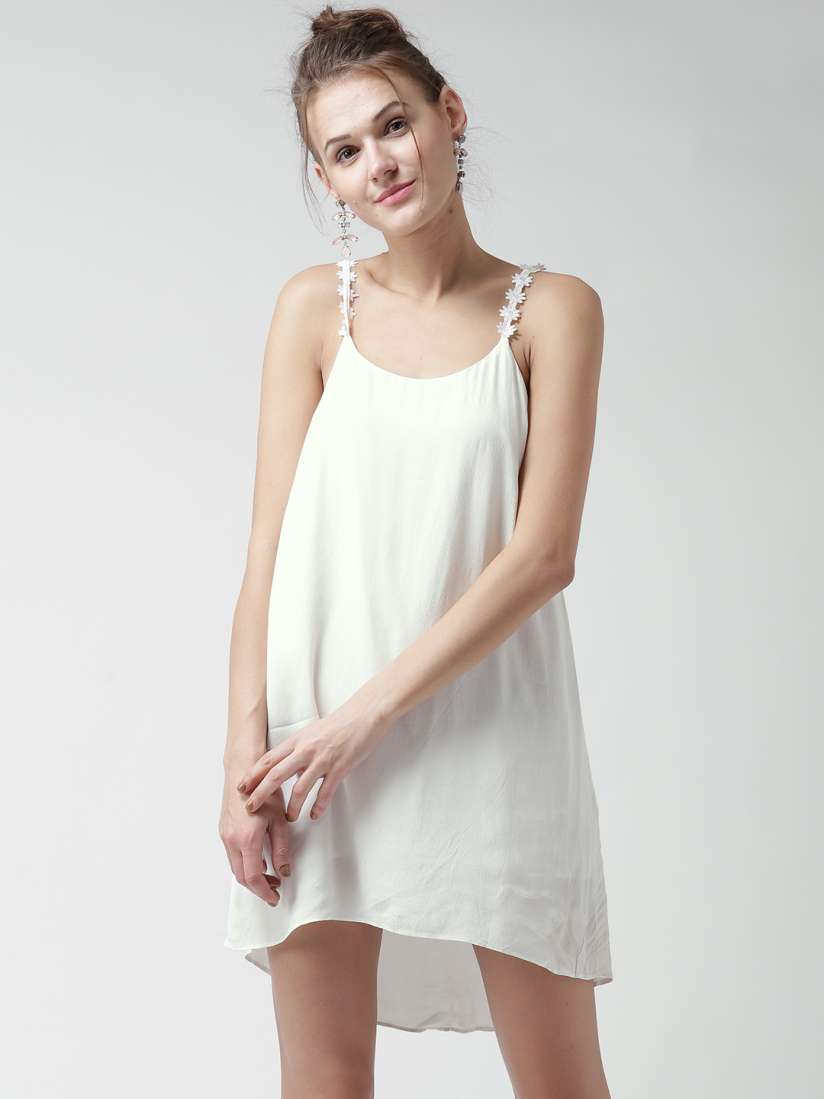 White shift dress forever 21 hot sale