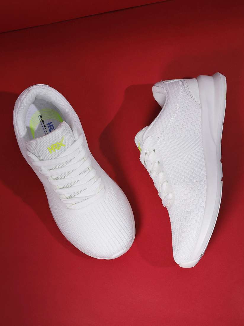 Hrx white sneakers myntra new arrivals