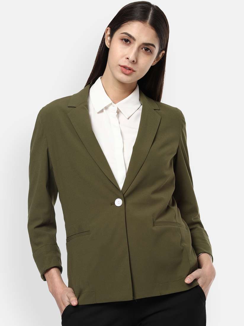 Van Heusen Casual Blazers For Women Van Heusen Women Olive