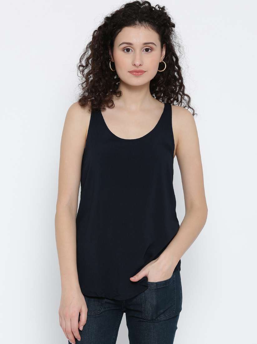 navy blue blouse forever 21