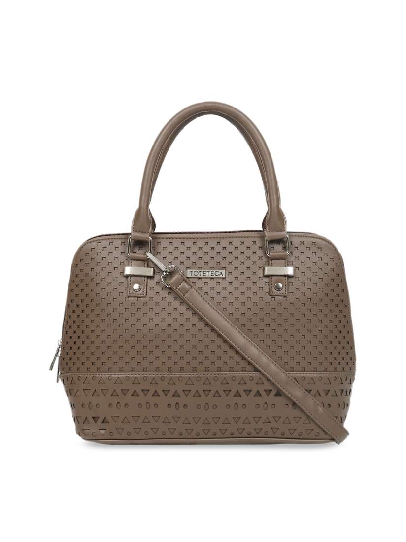 Buy Toteteca Brown Solid Handheld Bag Handbags for Women 11782928 Myntra