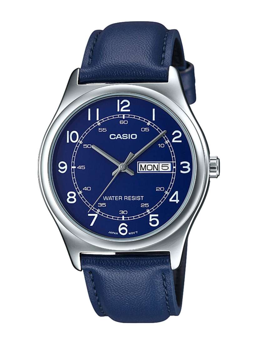 Buy CASIO Enticer Men Navy Blue Analogue Watch A1766 MTP V006L 2BUDF Watches for Men 11791682 Myntra