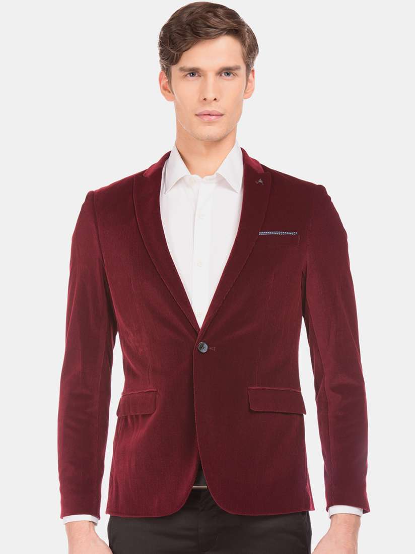 Arrow velvet blazer hotsell