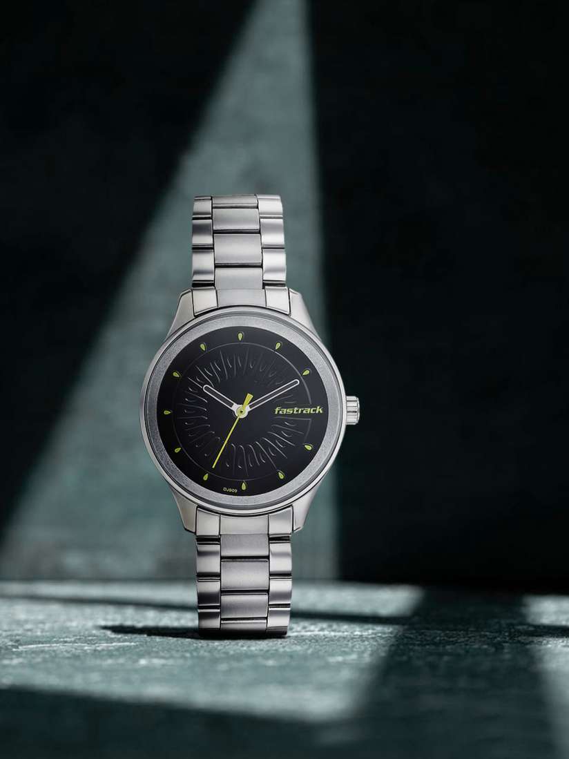 Fastrack black watches for girls top
