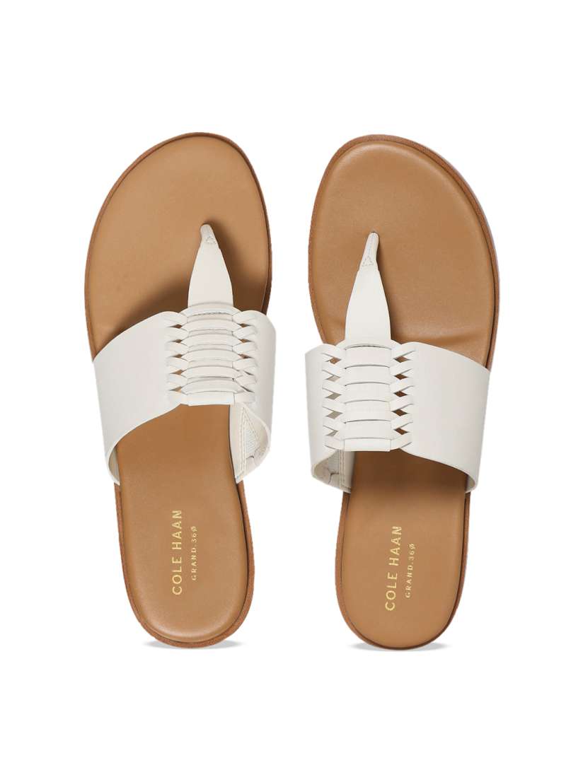 Cole haan white flats top