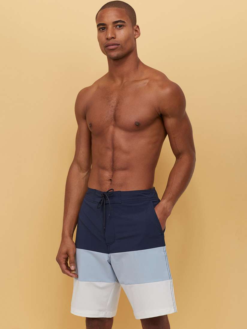 Mens knee length swim shorts top