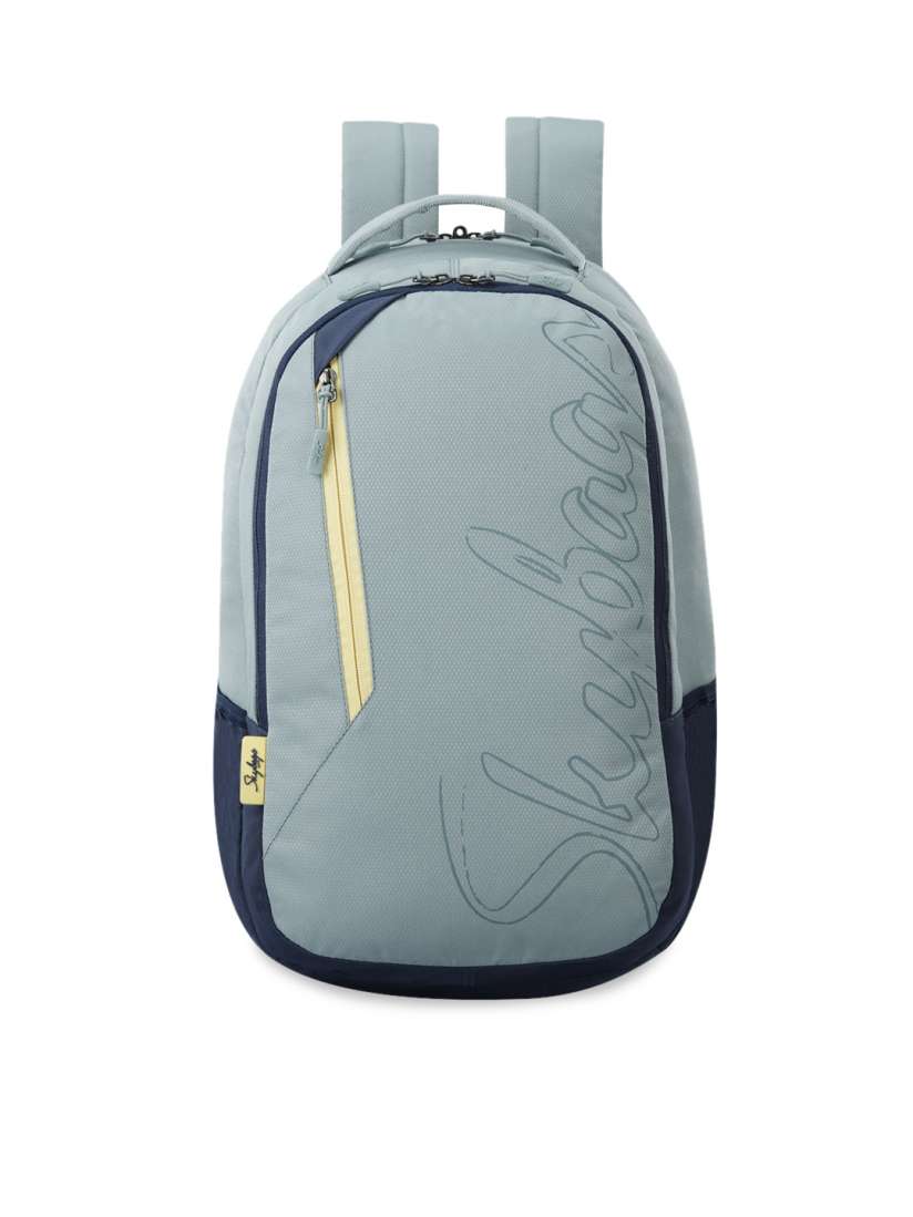 Buy Skybags Unisex Blue Yellow Brand Logo Backpack Backpacks for Unisex 11812484 Myntra