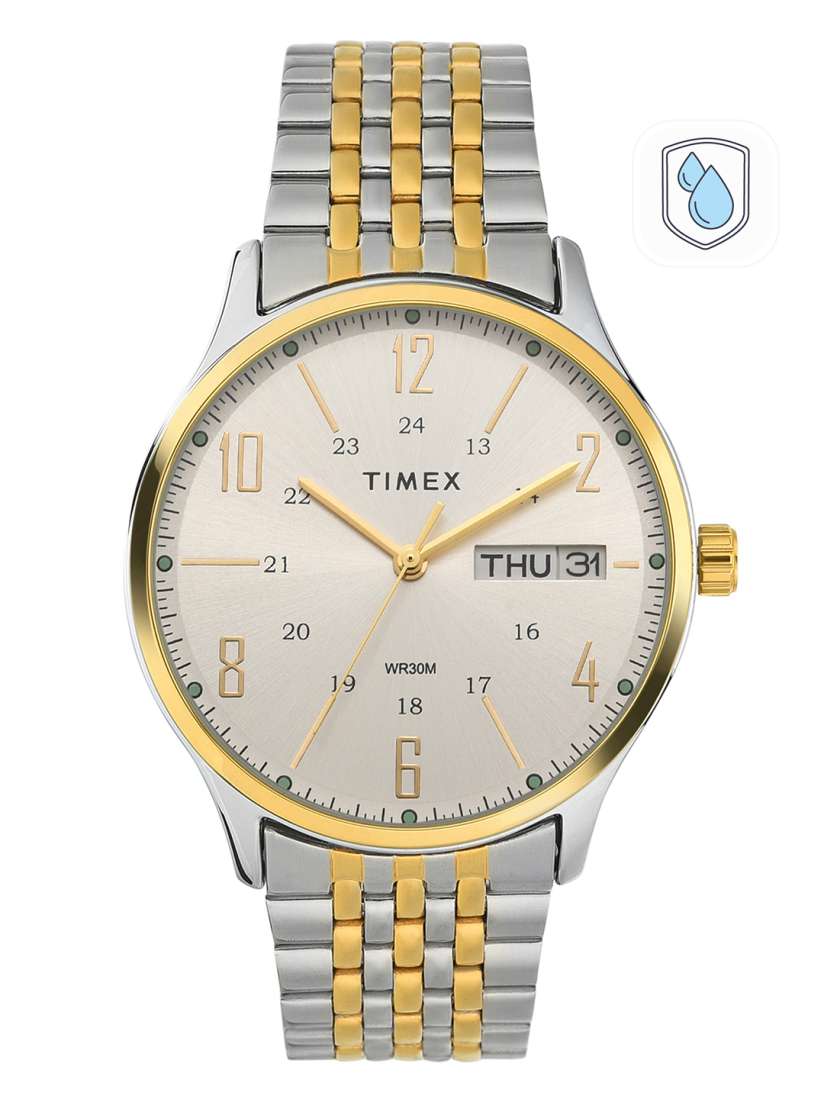 Timex silver digital watch sale