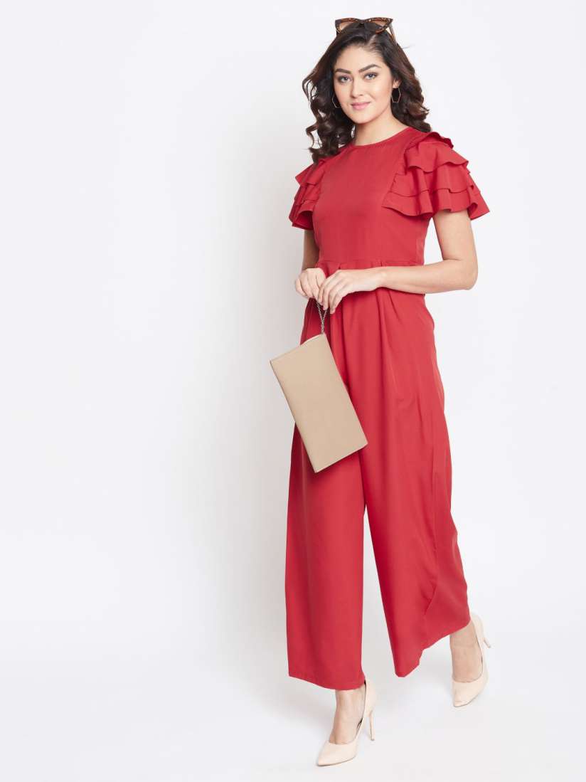 Buy Uptownie Lite Women Ruffle Sleeves Jumpsuit Jumpsuit for Women 11816418 Myntra