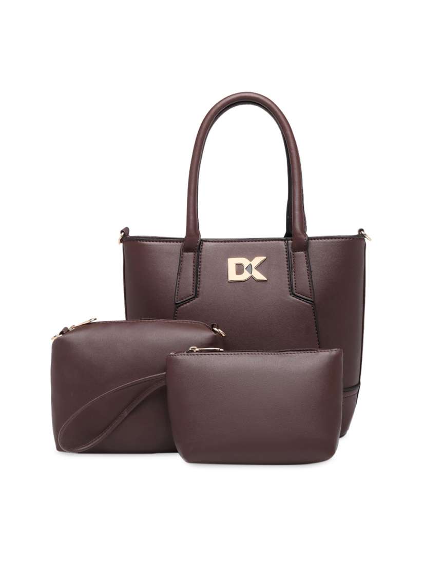 Buy Diana Korr Coffee Brown Solid Handheld Bag Handbags for Women 11838958 Myntra