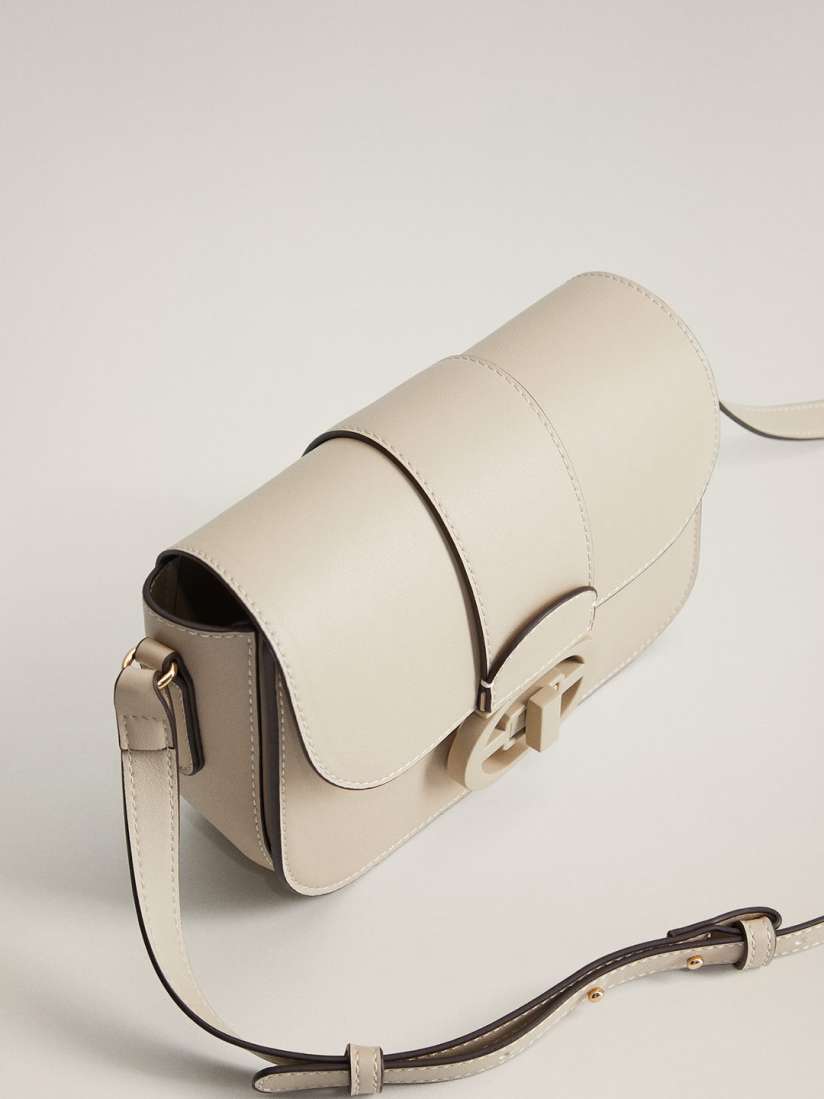 Buy MANGO Women Cream Coloured Solid Sling Bag Handbags for Women 11841598 Myntra