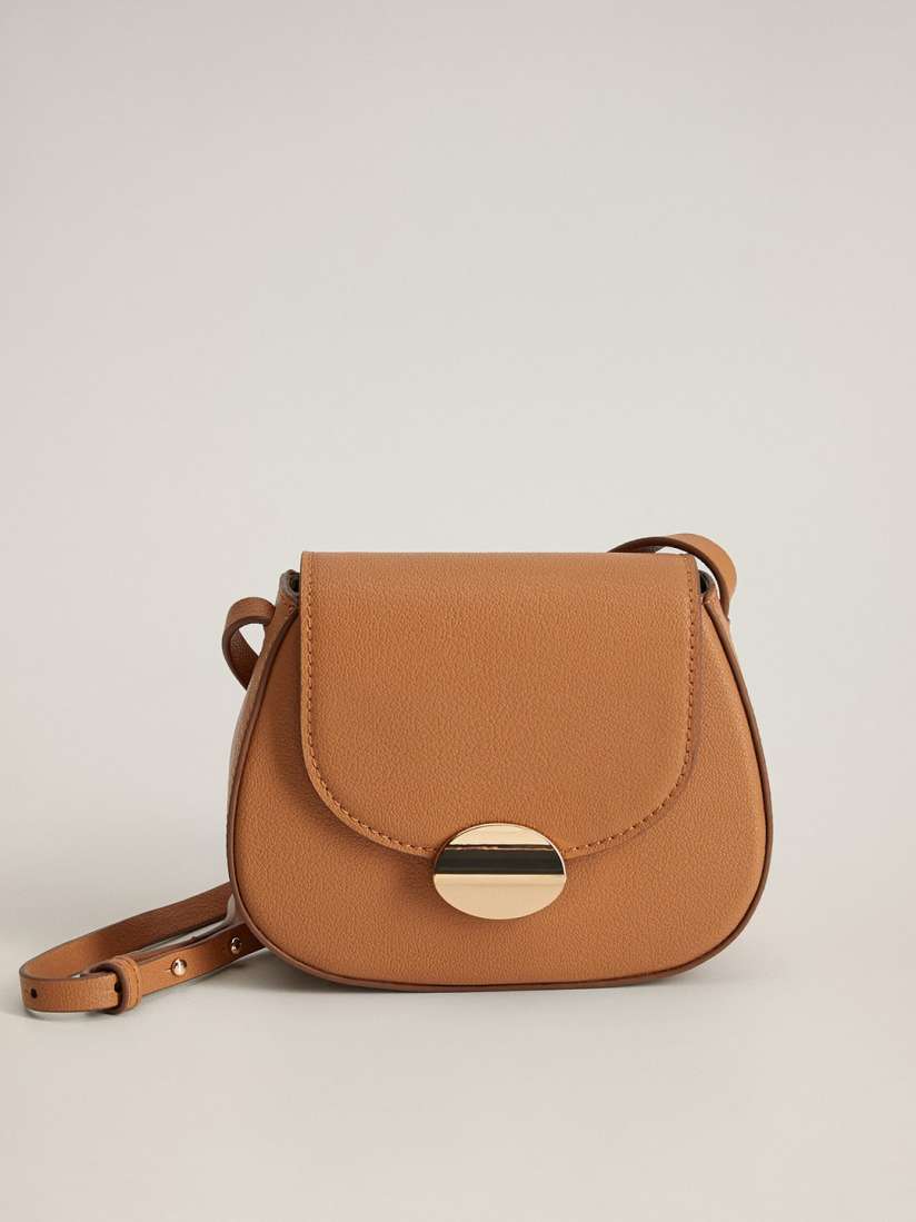 Buy MANGO Brown Solid Sling Bag Handbags for Women 11841680 Myntra