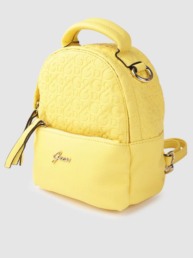 Guess yellow backpack online