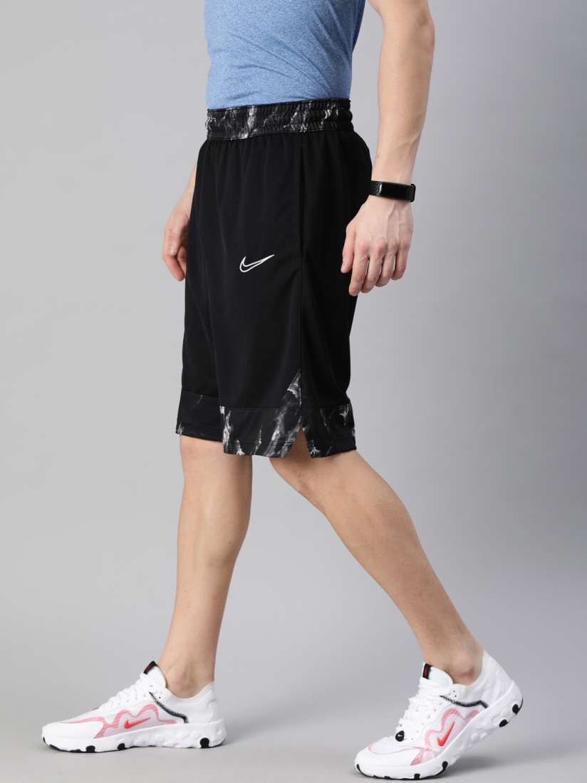 Buy Nike Men Black Solid Regular Fit AS Dri Fit ICON MARBLE Basketball Shorts Shorts for Men 11851650 Myntra