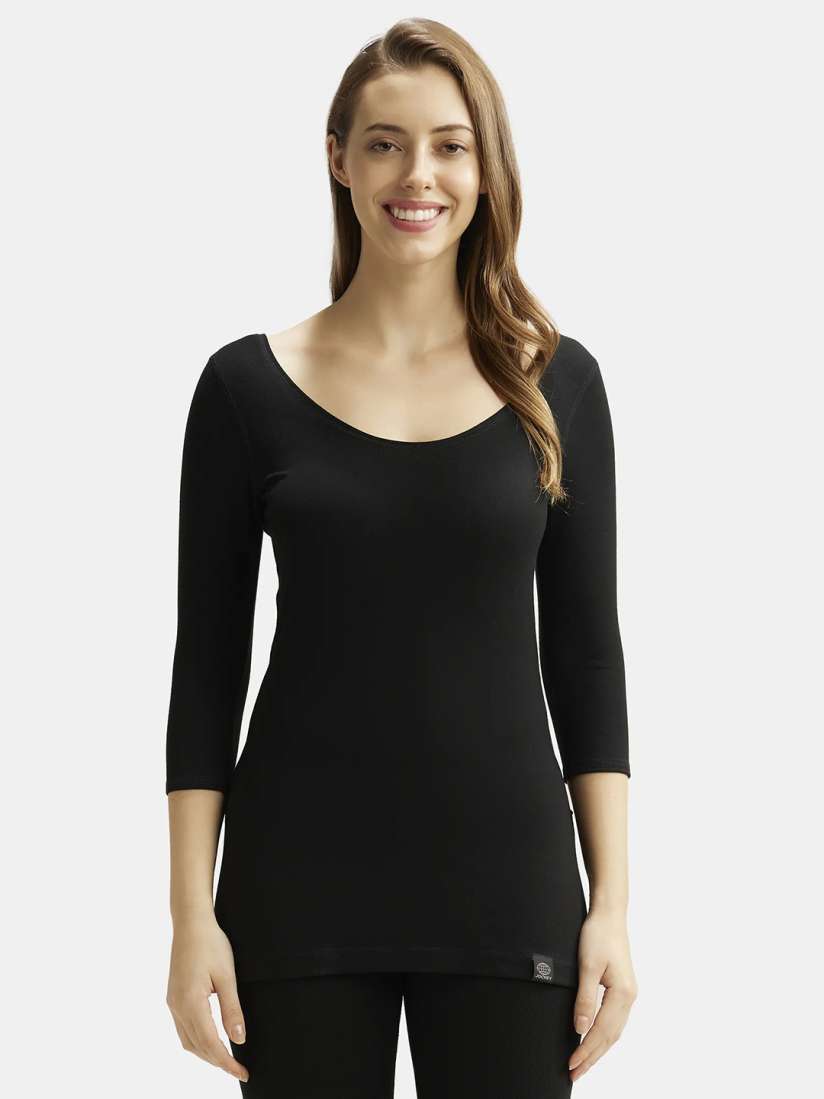 Buy Jockey Soft Touch Microfiber Thermal Top with StayWarm Technology 2511 Thermal Tops for Women 11858066 Myntra