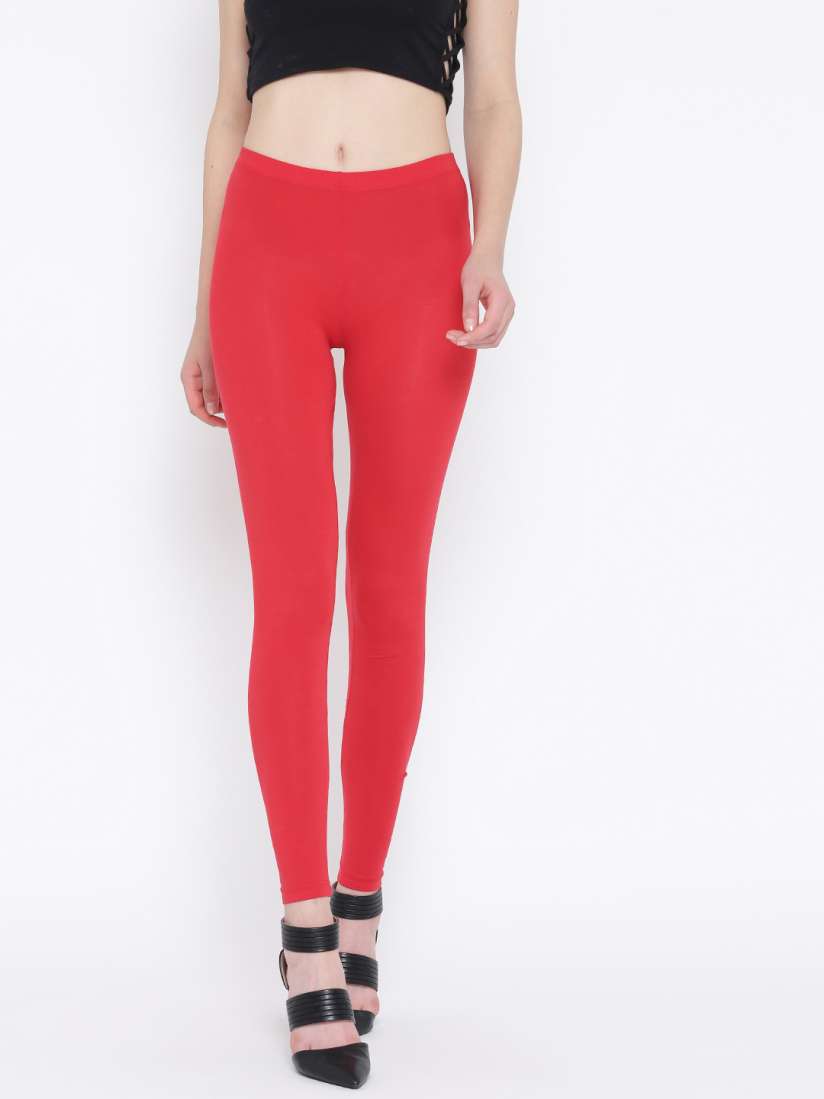 Forever 21 red leggings cheap