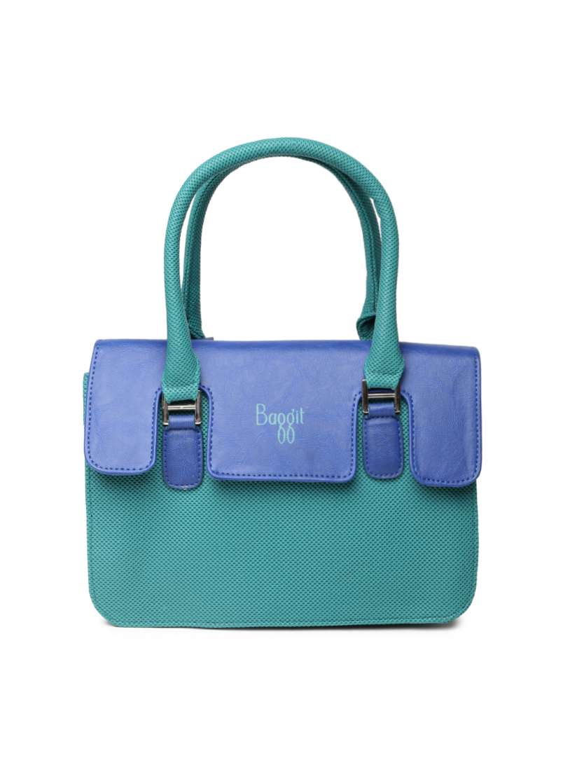 Buy Baggit Teal Green Blue Handbag Handbags for Women 1186016 Myntra