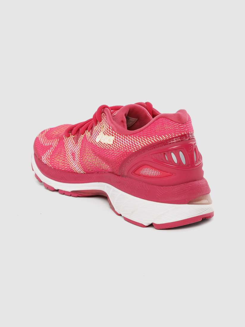 Buy ASICS Women Pink Beige Self Design Gel Nimbus 20 Running Shoes Sports Shoes for Women 11867412 Myntra