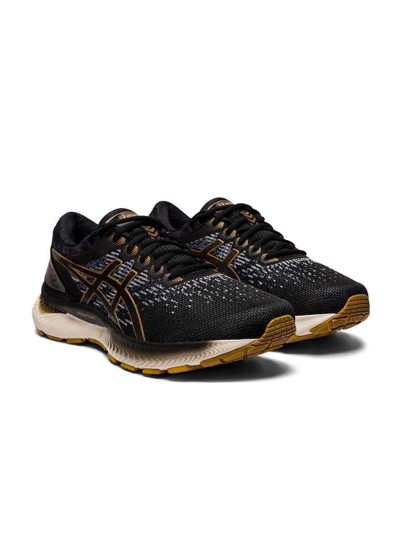 Buy ASICS Men Black Gel Nimbus 22 Knit Running Shoes Sports Shoes for Men 11871938 Myntra