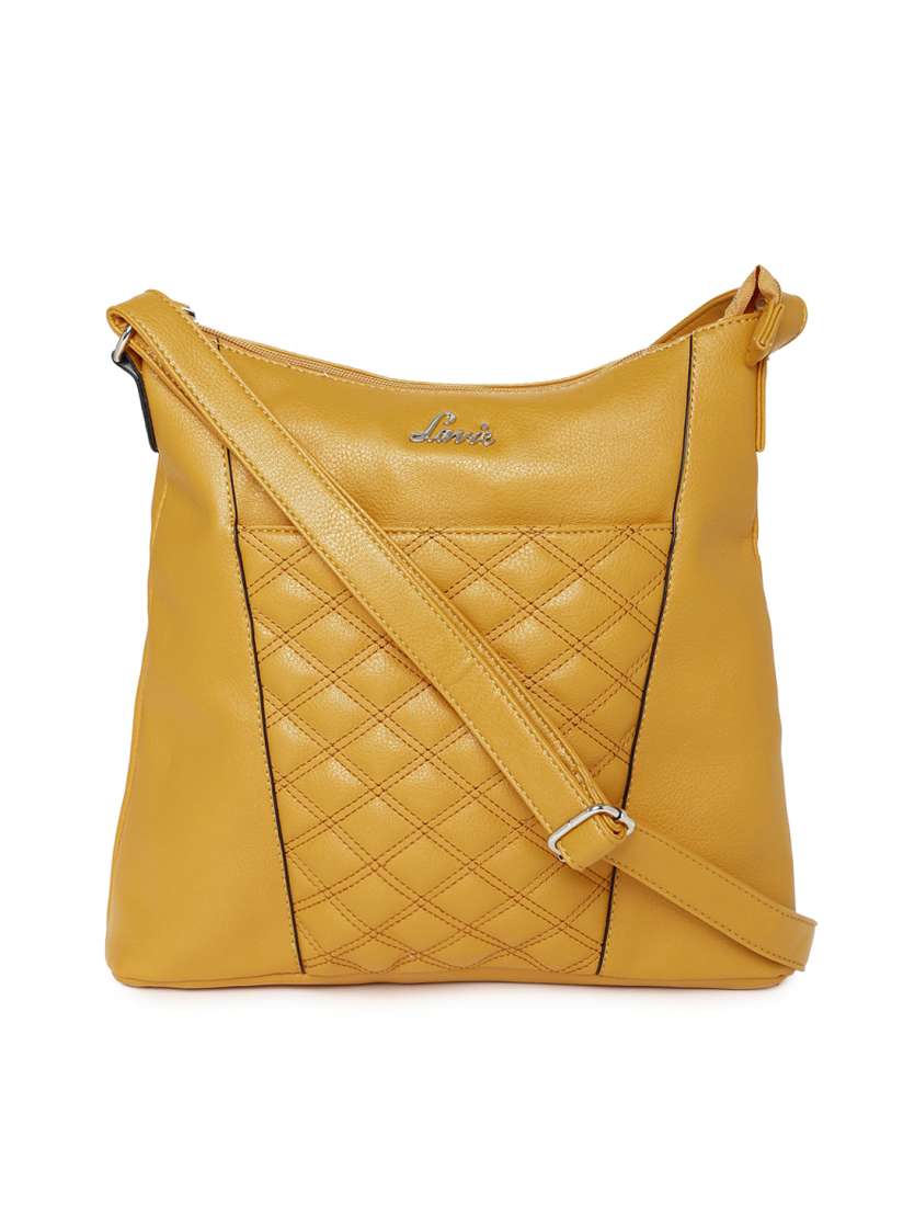 Lavie mustard yellow sling bag hotsell