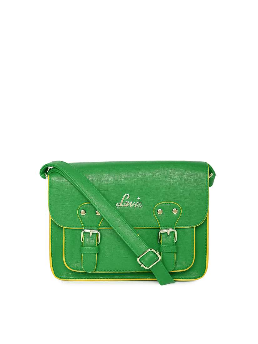 Buy Lavie Green Sling Bag Handbags for Women 1187347 Myntra
