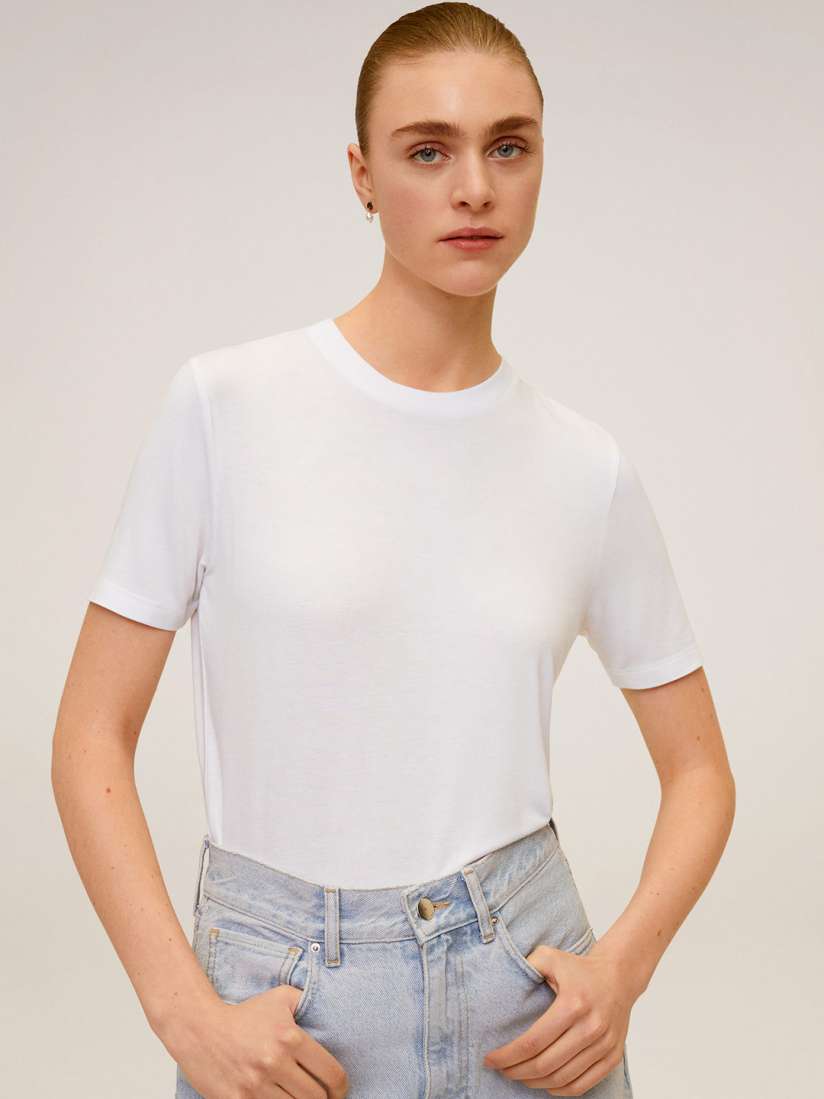 Mango ecovero t shirt cheap
