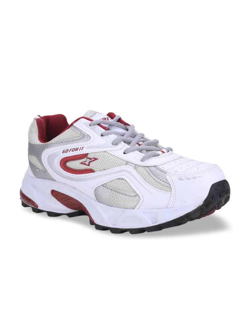 Buy Sparx Men White Maroon Running Shoes Sports Shoes for Men 11883386 Myntra