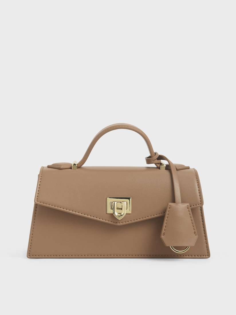 Buy CHARLES KEITH Nude Coloured Solid Handheld Bag Handbags for Women 11886584 Myntra