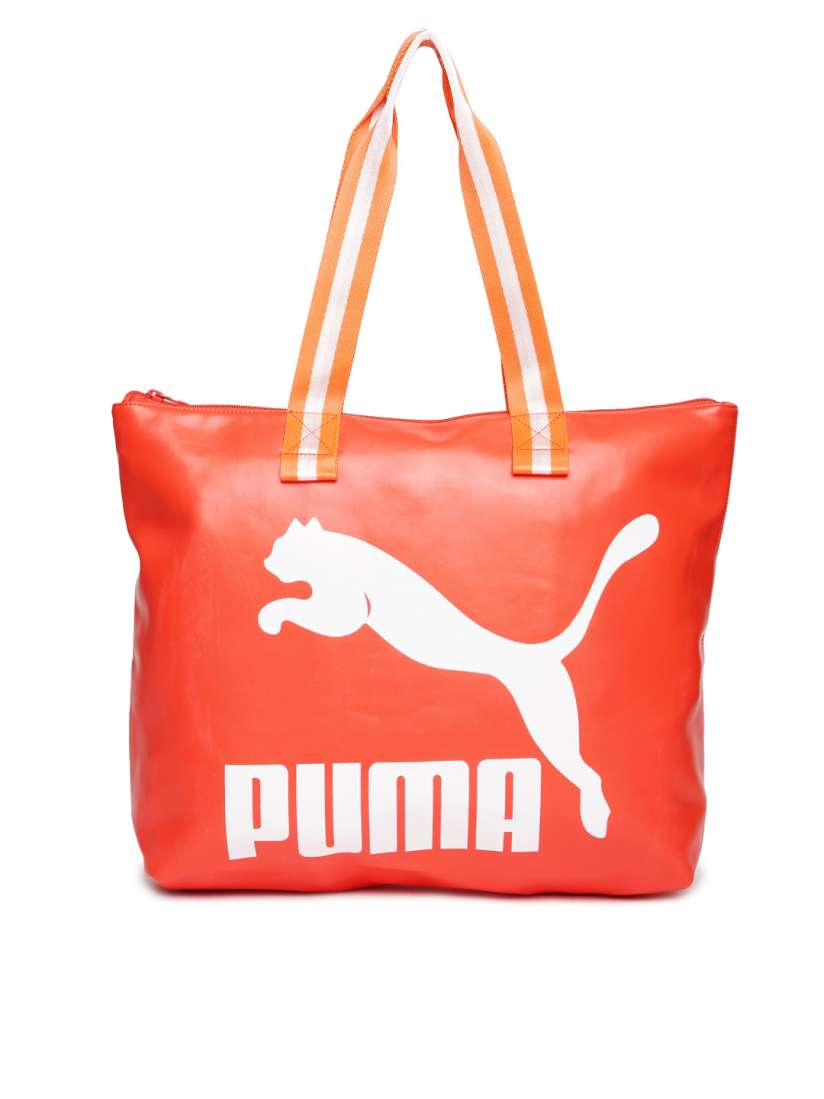 Puma handbags orange sales