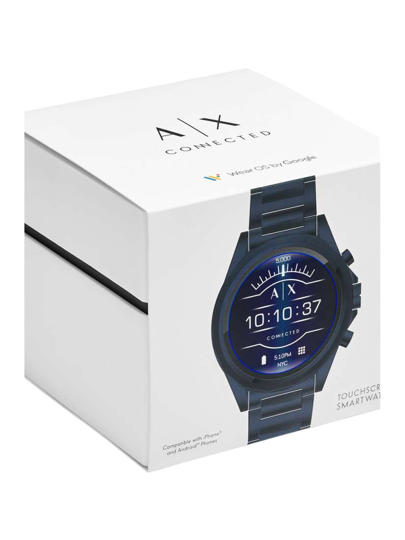 Buy Armani Exchange Men Blue Drexler Smartwatch AXT2003 Smart Watches for Men 11915244 Myntra