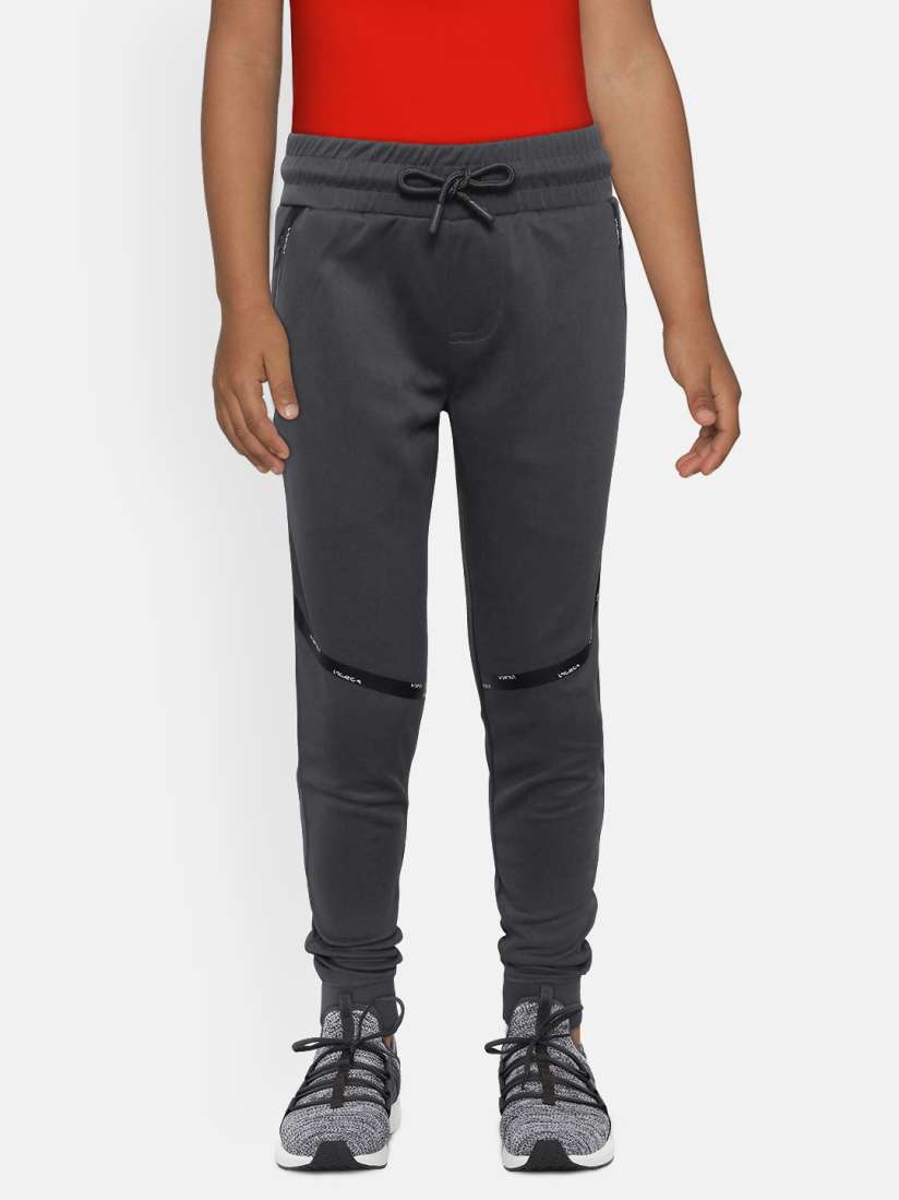 Charcoal grey boys joggers top