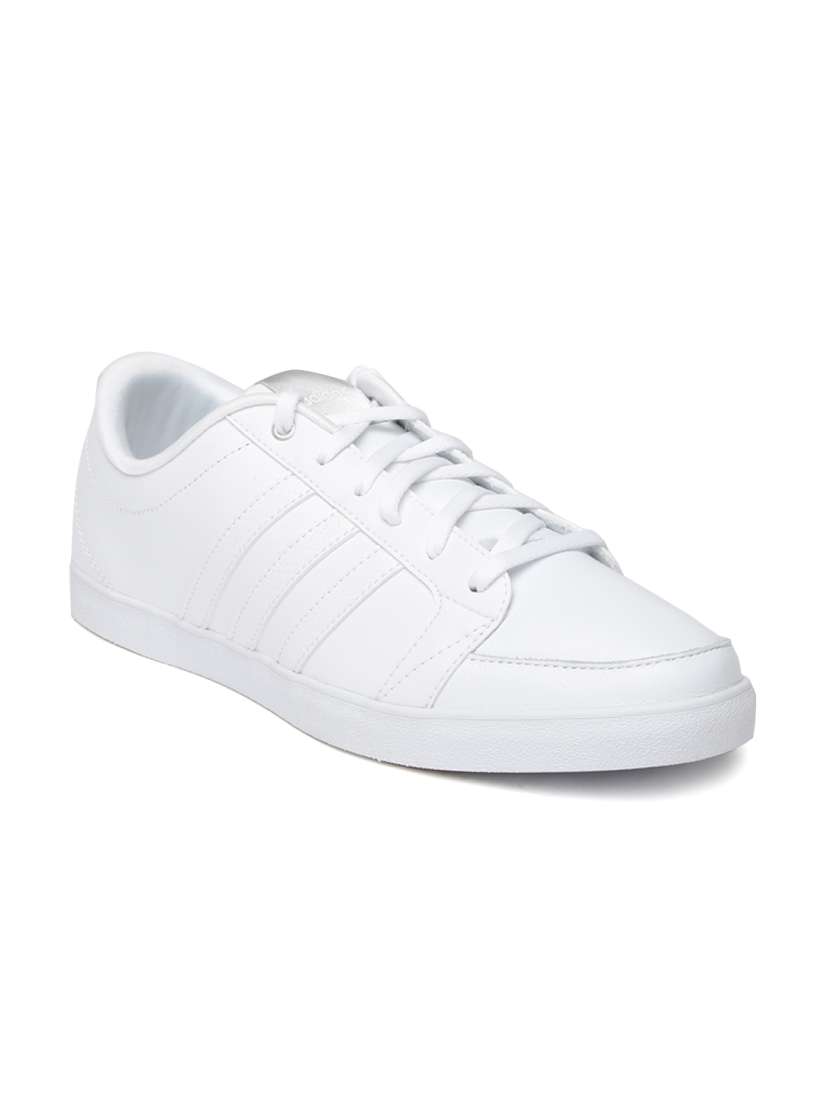 Buy ADIDAS NEO Women White Leather Casual Shoes Casual Shoes for Women 1193670 Myntra