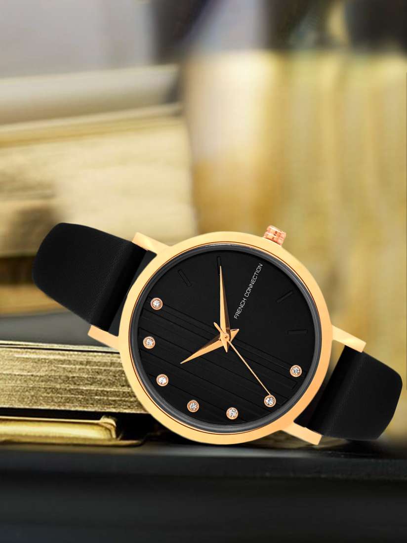Buy French Connection Women Black Analogue Watch FC20 63F Watches for Women 11937488 Myntra