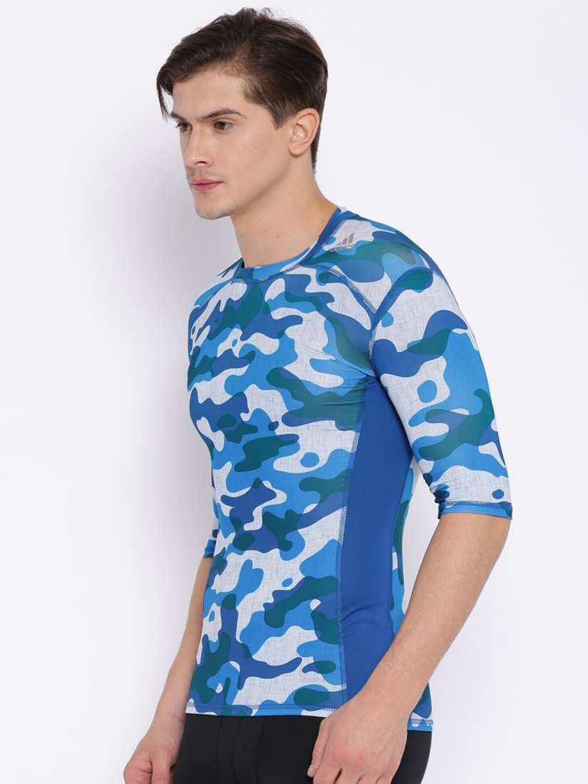 Adidas camo compression shirt shop