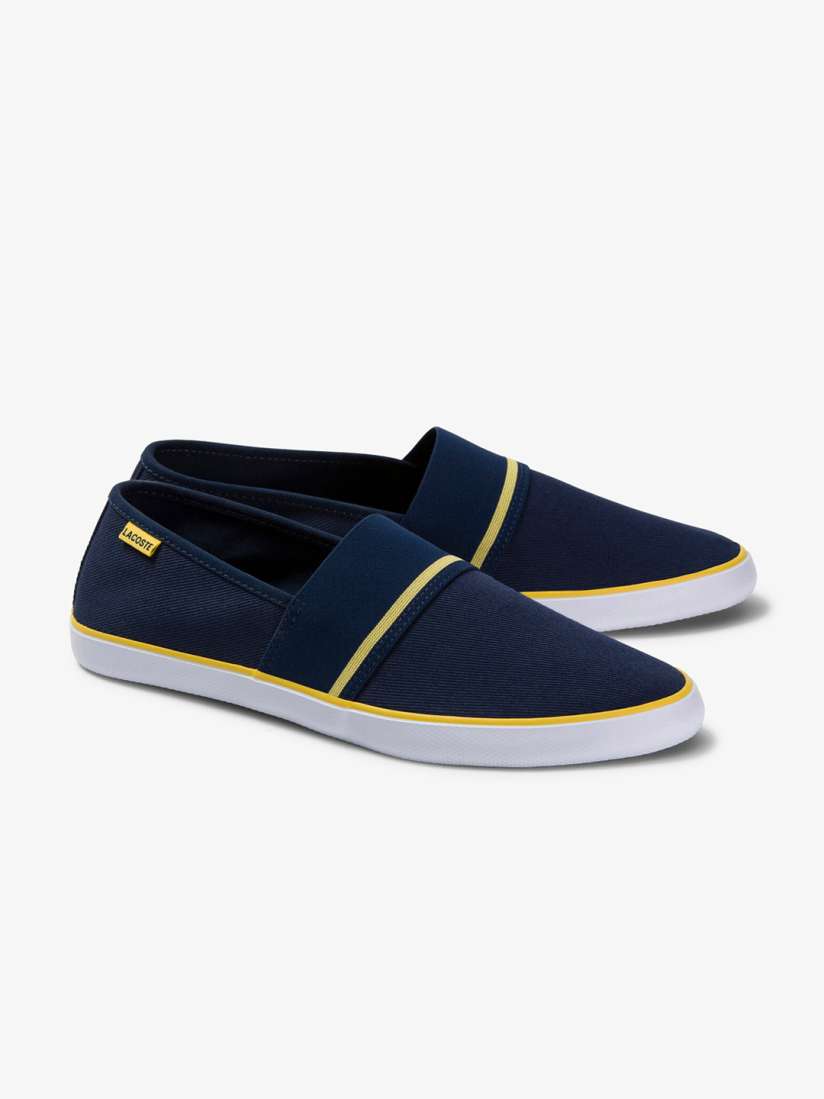 Buy Lacoste Men Navy Blue Slip On Sneakers Casual Shoes for Men 11950730 Myntra