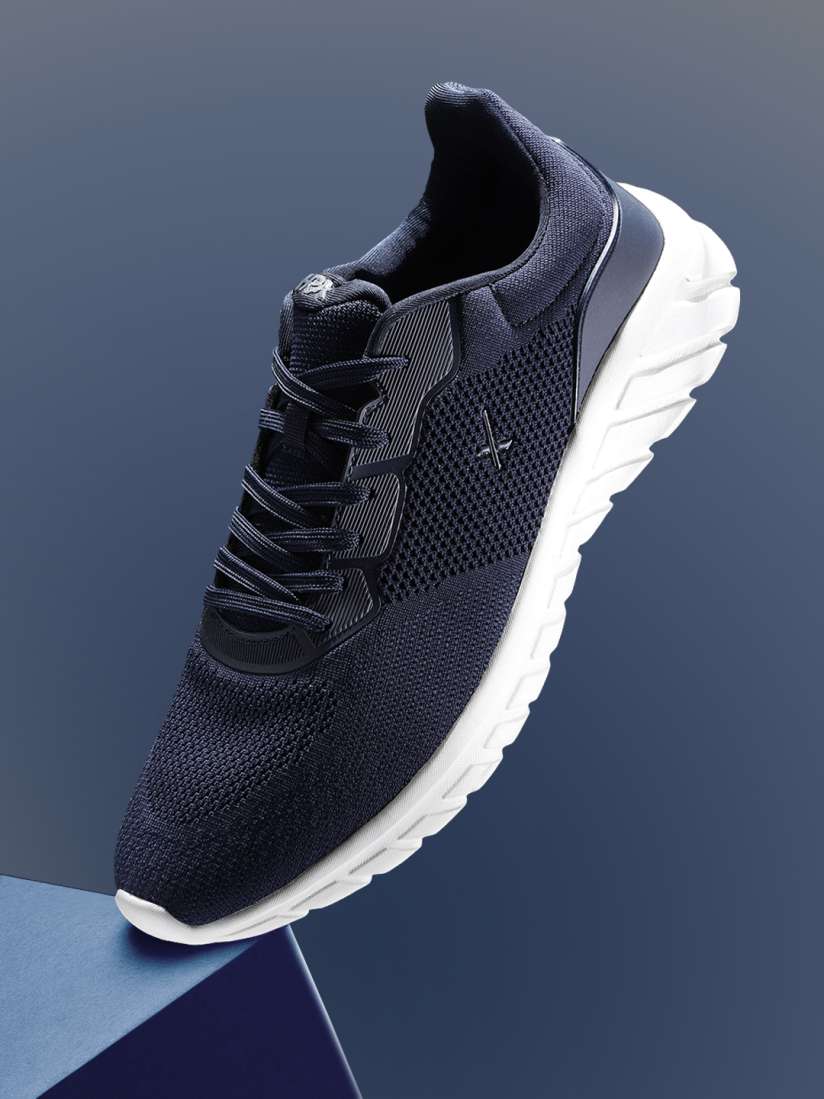 Hrx navy blue running shoes new arrivals