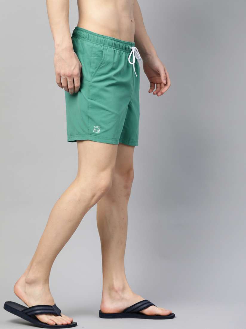 Buy Marks Spencer Men Green Solid Swim Shorts Swim Bottoms for Men 11956846 Myntra