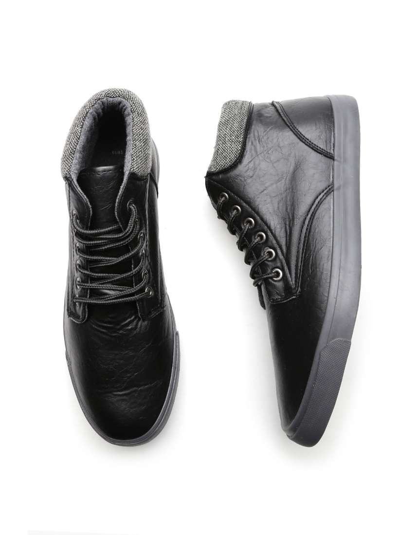 New look mens black shoes hotsell
