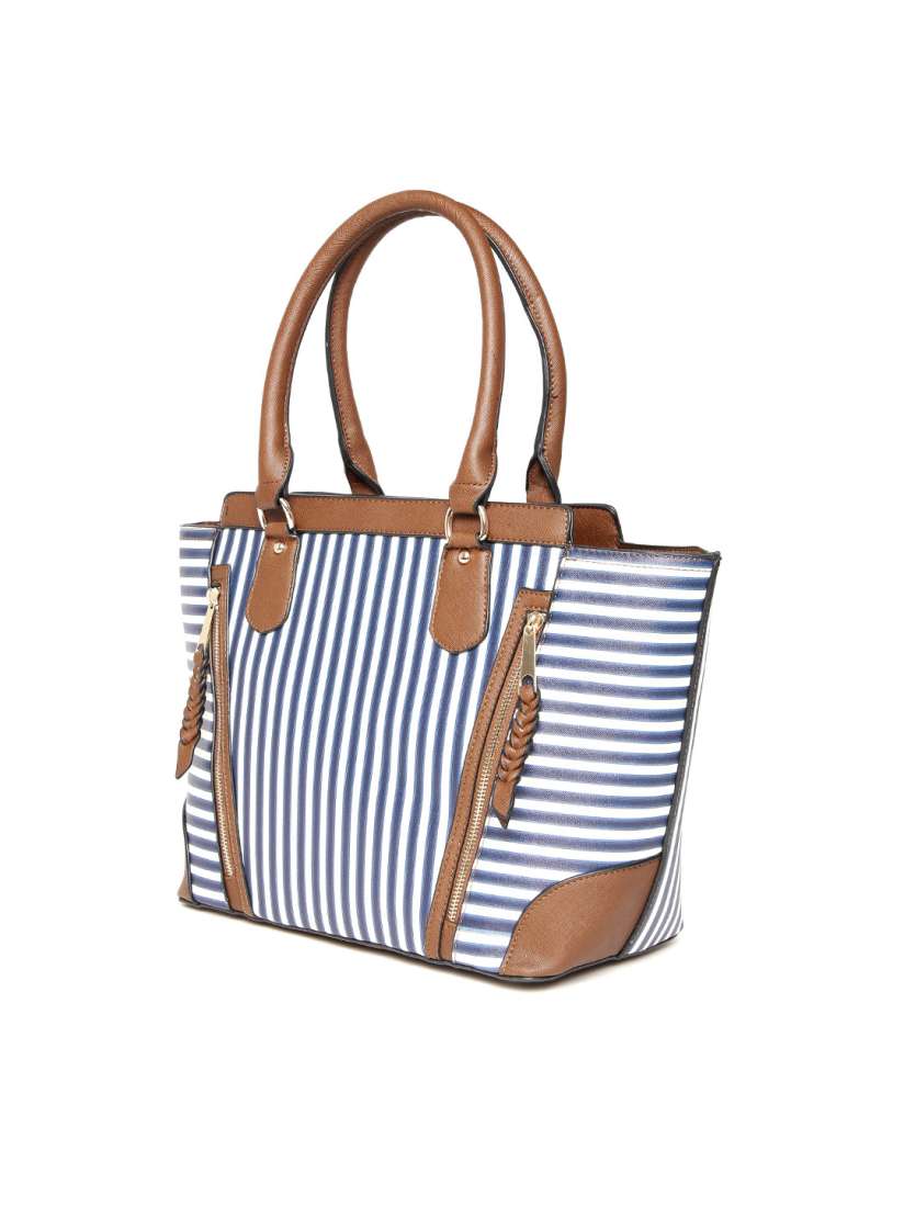 Off white striped shoulder bag deals