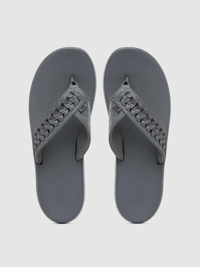 Buy Nike Men Grey KEPA KAI THONG 2 LEA Solid Thong Flip Flops Flip Flops for Men 11979680 Myntra