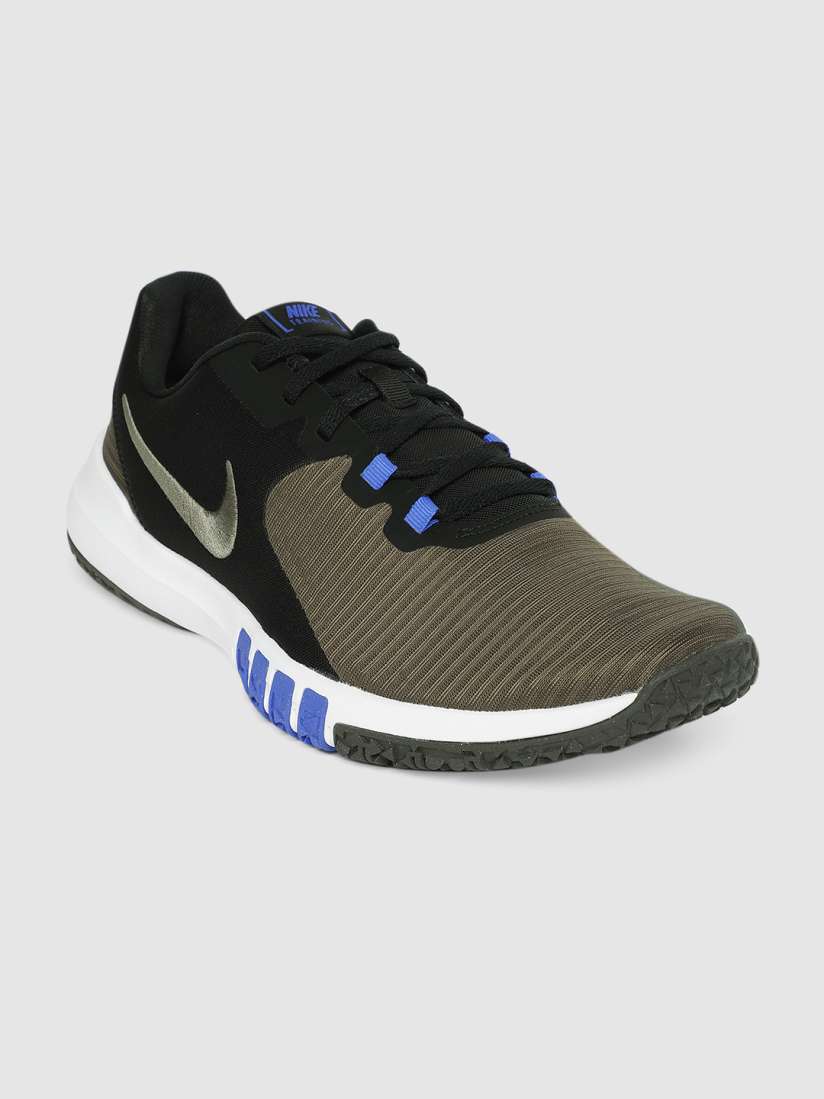 Buy Nike Men Olive Green Black FLEX CONTROL TR4 Training or Gym Shoes Sports Shoes for Men 11980112 Myntra