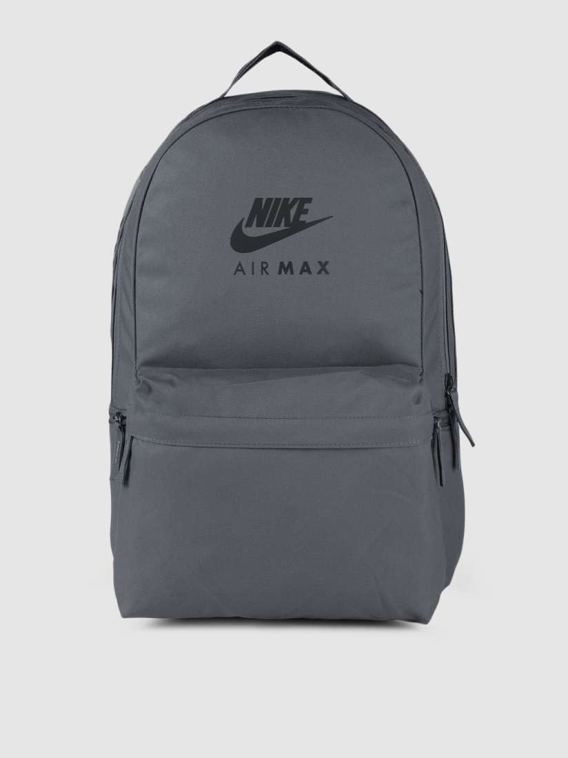 Buy Nike Unisex Charcoal Solid HERITAGE AIRMAX Backpack Backpacks for Unisex 11980242 Myntra