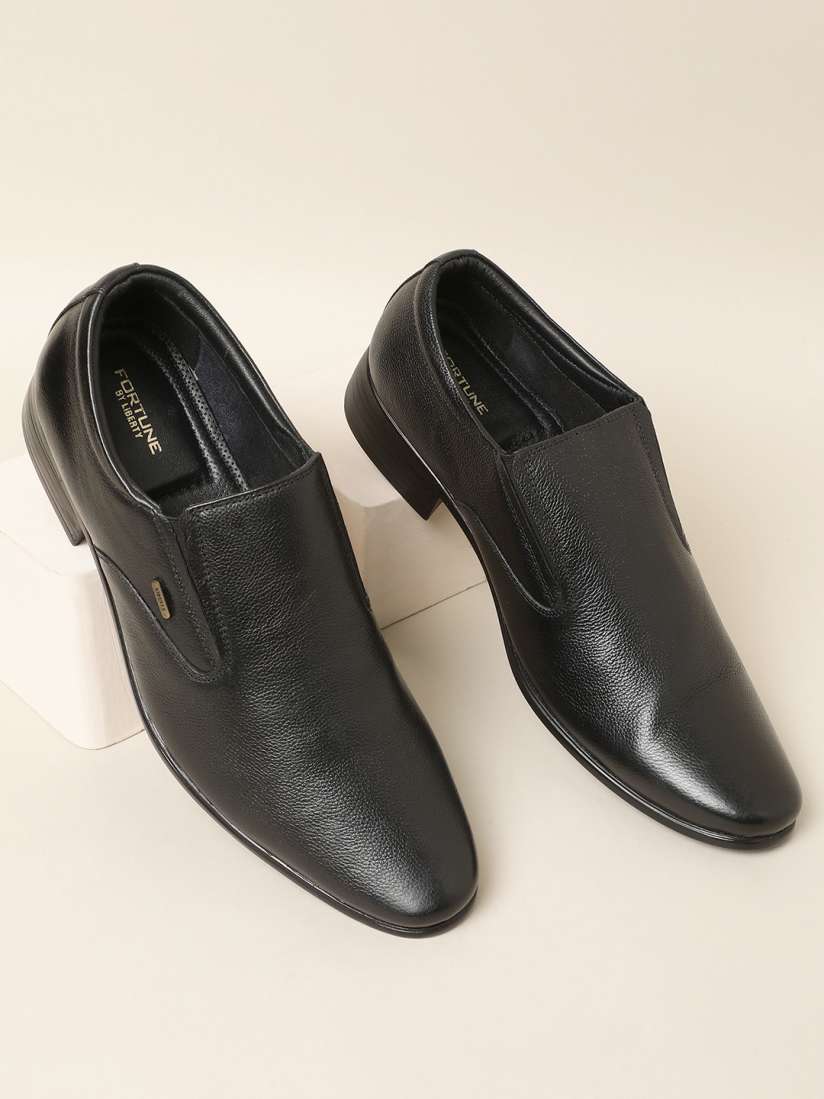 Liberty black leather formal shoes shop