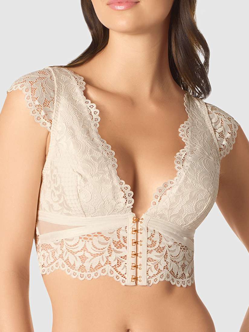 Buy La Senza Off White Lace Underwired Lightly Padded Bralette Bra 11146634 68H0 Bra for Women 11988640 Myntra