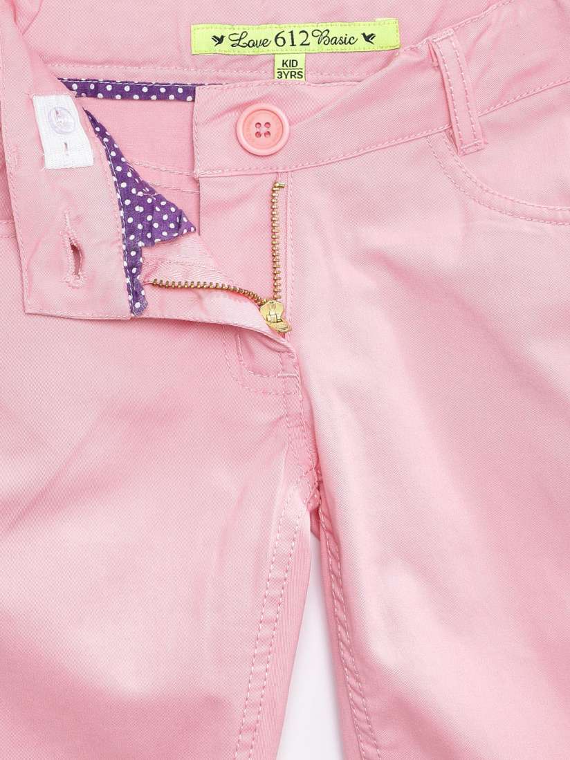 Light pink capris on sale