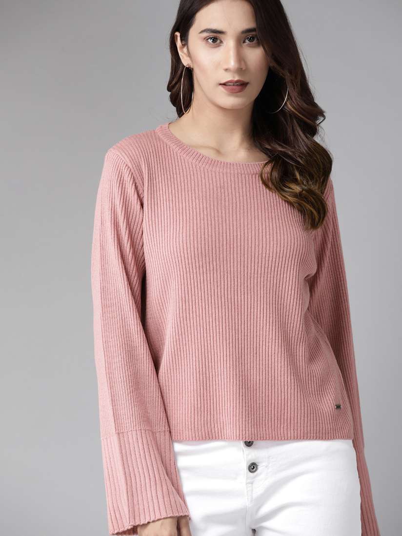 Ladies sweaters myntra online