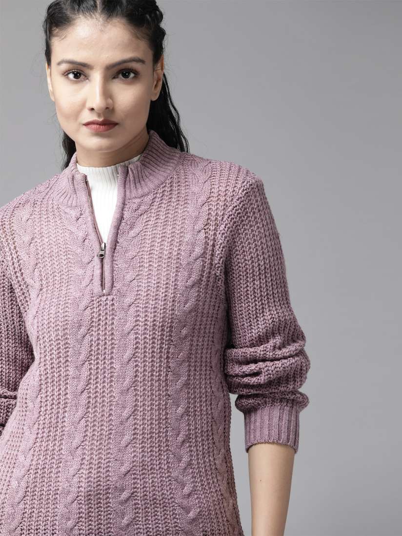 Ladies sweater myntra shop