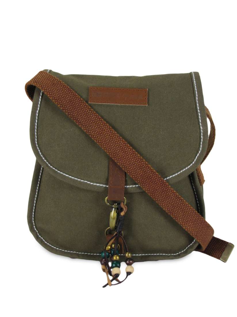 Buy The House Of Tara Olive Green Sling Bag Handbags for Women 1201002 Myntra