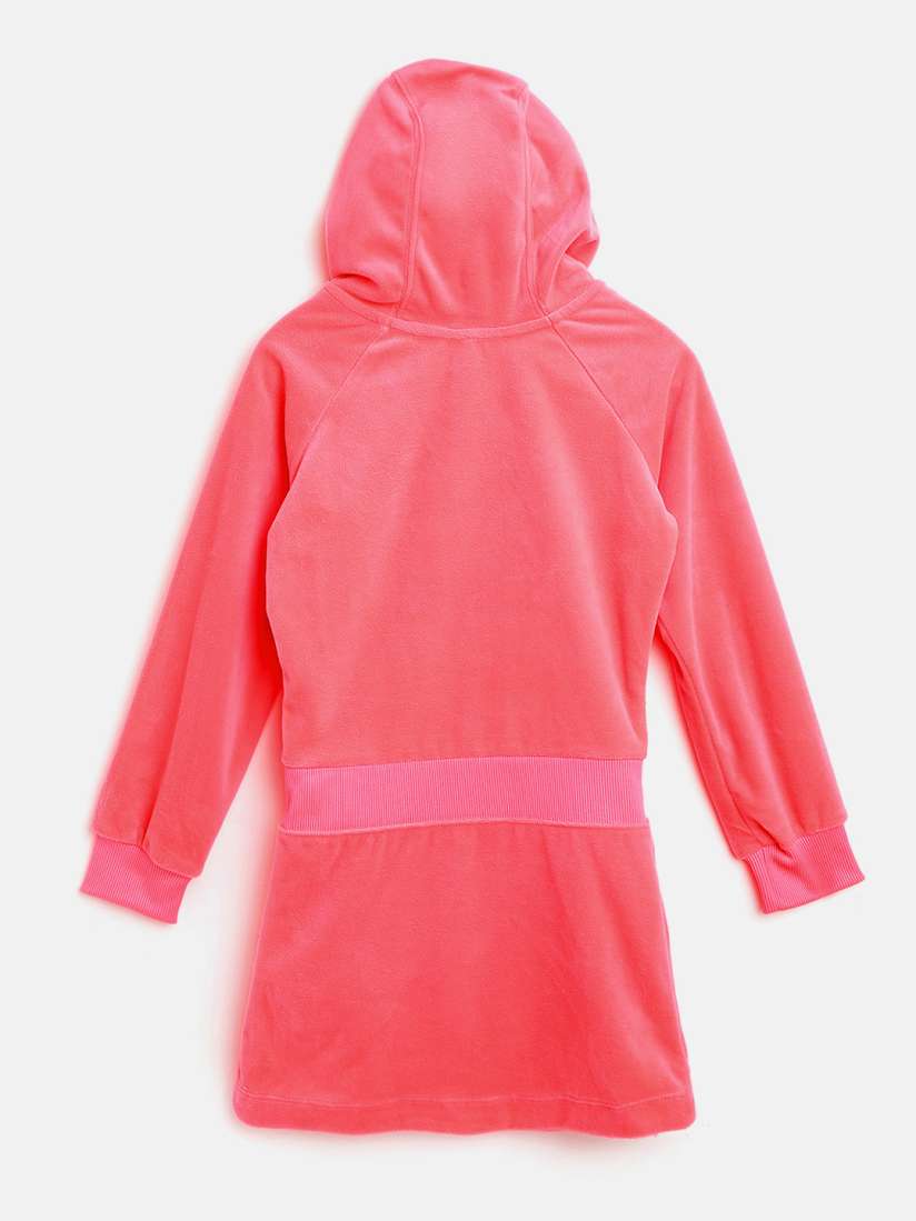 Nike velour hooded dress cheap