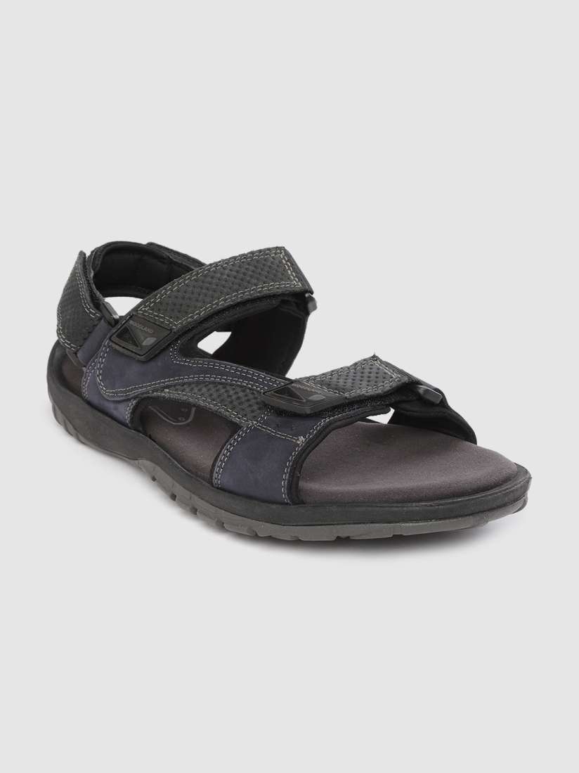 Woodland navy blue sandals outlet